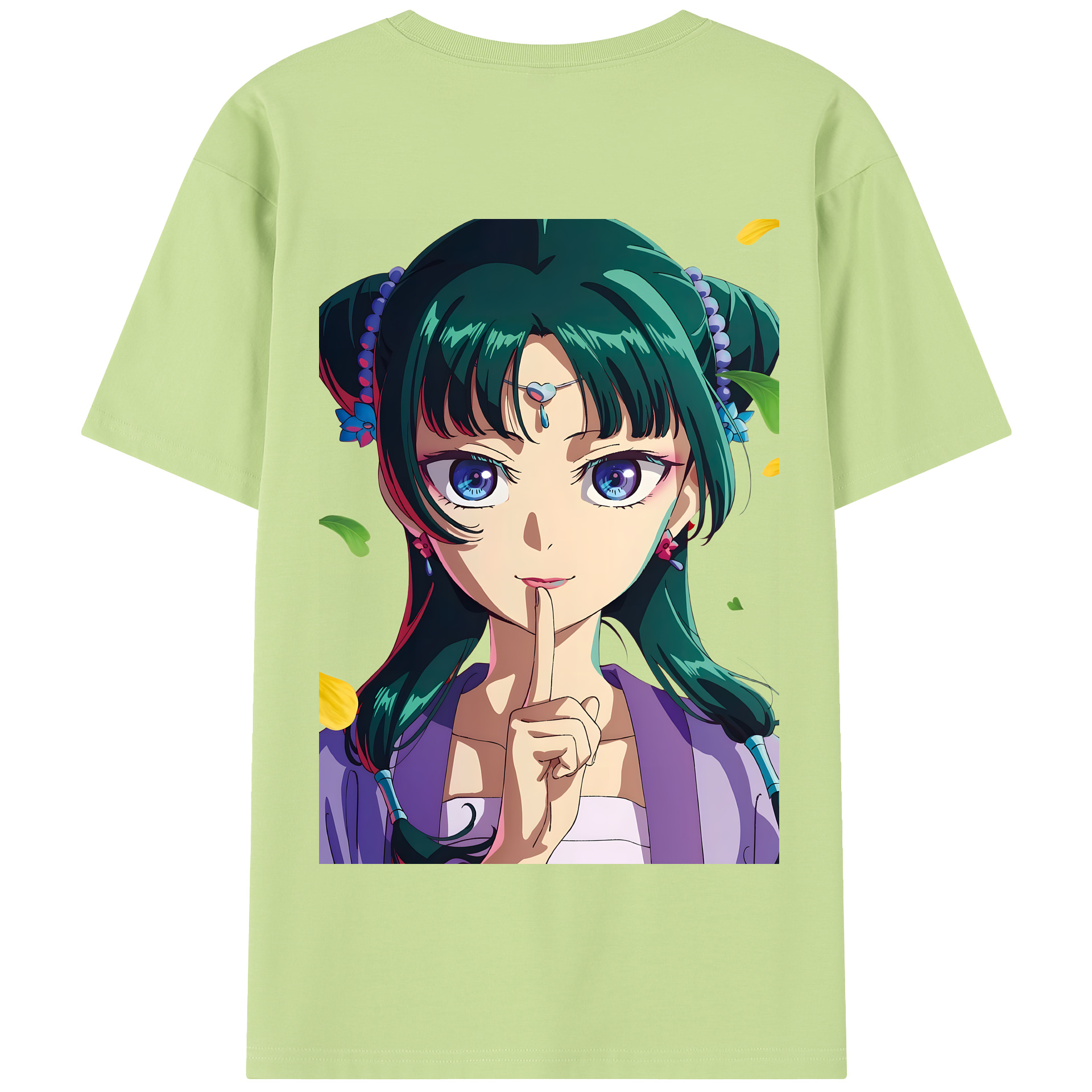 （画像用） 薬屋のひとりごと The Apothecary Diaries 綿100％半袖Tシャツ（背面プリント）
